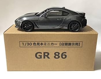 1/30トヨタカラーサンプル GR86 ミニカー Amazon | 1/30 トヨタ GR86 マグネタイトグレーメタリック